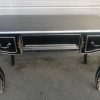 French desk Baroque louis XV style 3 drawers hand made antiqued , distressed - Image 9