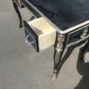 French desk Baroque louis XV style 3 drawers hand made antiqued , distressed - Image 6